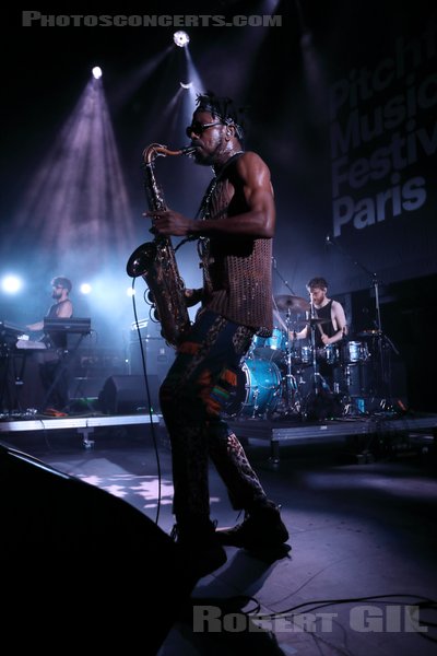 THE COMET IS COMING - 2022-11-16 - PARIS - Gaite Lyrique - Shabaka Hutchings - Maxwell Hallett - Dan Leavers